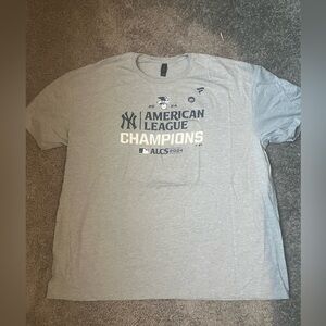 New York Yankees Fanatics 2024 American League Champions T-Shirt  4XL & 2XL